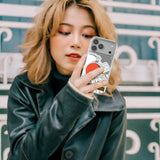 Cleveland Browns Personalized Tilt Glitter Phone Case for Apple iPhone