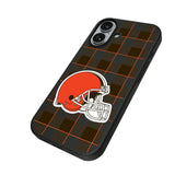 Cleveland Browns Plaid MagSafe Compatible Phone Case for Apple iPhone