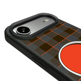 Cleveland Browns Plaid MagSafe Compatible Phone Case for Apple iPhone