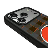Cleveland Browns Plaid MagSafe Compatible Phone Case for Apple iPhone