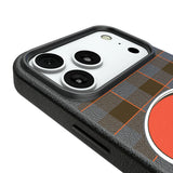 Cleveland Browns Plaid MagSafe Compatible Phone Case for Apple iPhone