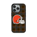 Cleveland Browns Plaid MagSafe Compatible Phone Case for Apple iPhone