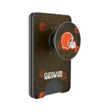 Cleveland Browns Rivet PopSockets MagSafe-Compatible PopWallet+