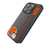 Cleveland Browns Sidebar Black Bling Phone Case for Apple iPhone