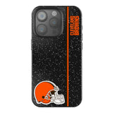 Cleveland Browns Sidebar Black Bling Phone Case for Apple iPhone