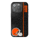 Cleveland Browns Sidebar Black Bling Phone Case for Apple iPhone