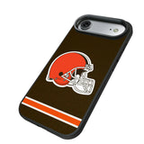 Cleveland Browns Stripe Bump Phone Case for Apple iPhone