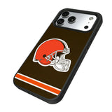 Cleveland Browns Stripe Bump Phone Case for Apple iPhone