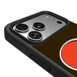 Cleveland Browns Stripe Bump Phone Case for Apple iPhone