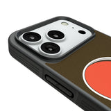 Cleveland Browns Stripe Bump Phone Case for Apple iPhone
