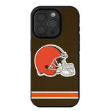 Cleveland Browns Stripe Bump Phone Case for Apple iPhone