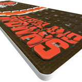 Cleveland Browns Stripe Curved Wireless Keyboard