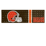 Cleveland Browns Stripe Curved Wireless Keyboard