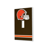 Cleveland Browns Stripe Hidden-Screw Light Switch Plate