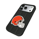 Cleveland Browns Text Backdrop Bump Phone Case for Apple iPhone