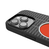 Cleveland Browns Text Backdrop Bump Phone Case for Apple iPhone