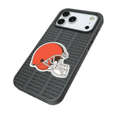 Cleveland Browns Text Backdrop Bump Phone Case for Apple iPhone