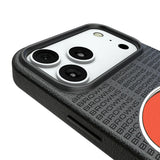 Cleveland Browns Text Backdrop MagSafe Compatible Phone Case for Apple iPhone