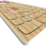 Cleveland Guardians Baseball Bat Curved Wireless Keyboard