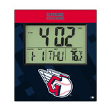 Cleveland Guardians Color Block Wall Clock
