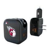 Cleveland Guardians Linen 2 in 1 USB A/C Charger