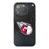 Cleveland Guardians Linen Black Bling Phone Case for Apple iPhone