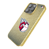Cleveland Guardians Linen Bling Phone Case for Apple iPhone