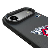 Cleveland Guardians Linen Bump Phone Case for Apple iPhone