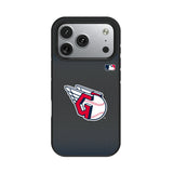 Cleveland Guardians Linen Bump Phone Case for Apple iPhone