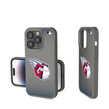 Cleveland Guardians Linen Soft Touch Phone Case for Apple iPhone