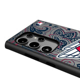 Cleveland Guardians Paisley MagSafe Compatible Phone Case for Samsung Galaxy