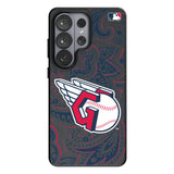 Cleveland Guardians Paisley MagSafe Compatible Phone Case for Samsung Galaxy