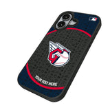 Cleveland Guardians Personalized Circle Bump Phone Case for Apple iPhone