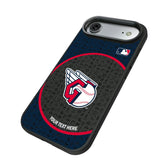 Cleveland Guardians Personalized Circle Bump Phone Case for Apple iPhone