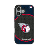 Cleveland Guardians Personalized Circle Bump Phone Case for Apple iPhone