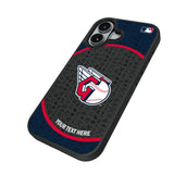 Cleveland Guardians Personalized Circle Bump Phone Case for Apple iPhone