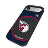 Cleveland Guardians Personalized Circle Bump Phone Case for Apple iPhone