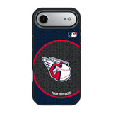 Cleveland Guardians Personalized Circle Bump Phone Case for Apple iPhone