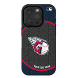 Cleveland Guardians Personalized Circle Bump Phone Case for Apple iPhone