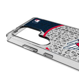 Cleveland Guardians Personalized Circle Clear Phone Case for Samsung Galaxy