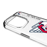 Cleveland Guardians Personalized EndZone Plus Clear Phone Case for Apple iPhone