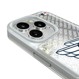 Cleveland Guardians Personalized EndZone Plus Glitter Phone Case for Apple iPhone