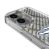 Cleveland Guardians Personalized EndZone Plus Glitter Phone Case for Apple iPhone