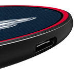 Cleveland Guardians Personalized Endzone Solid 15-Watt Wireless Charger