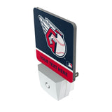 Cleveland Guardians Personalized Endzone Solid Night Light 2-Pack