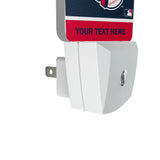 Cleveland Guardians Personalized Endzone Solid Night Light 2-Pack
