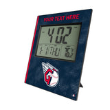 Cleveland Guardians Personalized Hatch Wall Clock