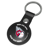 Cleveland Guardians Personalized Insignia Black Airtag Holder