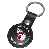 Cleveland Guardians Personalized Insignia Black Airtag Holder