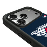 Cleveland Guardians Personalized Stripe Bump Phone Case for Apple iPhone